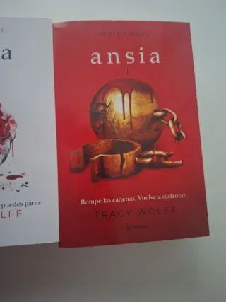 Libros de Tracy Wolff. Anhelo, furia y ansia