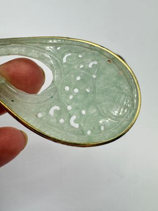 Set spilla ciondolo argento oro diamanti rubini