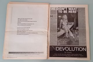 Nirvana. Artículos de revistas España e Inglaterra