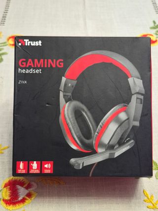 Trust Ziva Cuffie Gaming Microfono