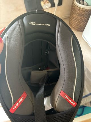 Casco Moto Scorpion Negro