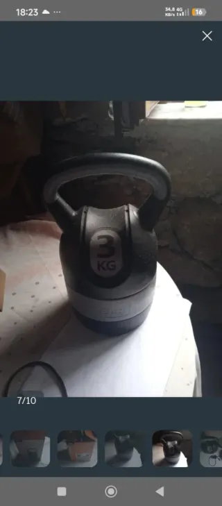 Pesa de 3kg para deporte