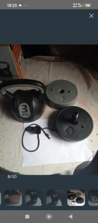 Pesa de 3kg para deporte