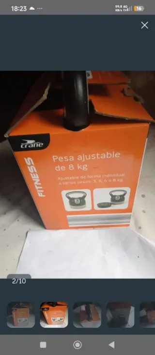 Pesa de 3kg para deporte