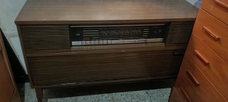 Mueble Radio Tocadiscos Madera