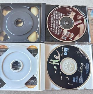 Lote 4 CDs Recopilatorios Pop/Rock