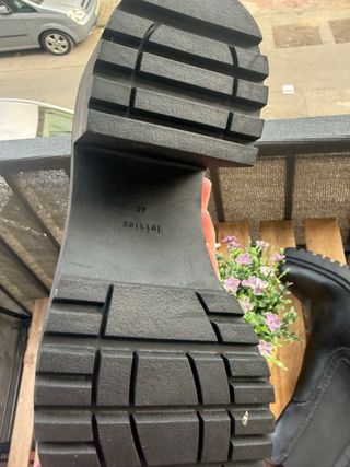 Botines Chelsea Mujer Negros