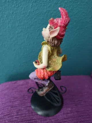 Duende Elfo Vintage Figura Decorativa
