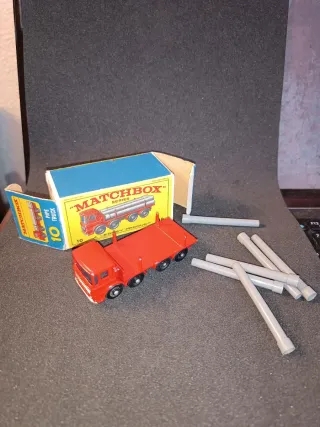 Matchbox Series No. 10 Leyland Pipe Truck originale
