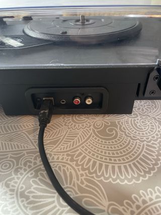 Tocadiscos Auna Nostalgy Negro