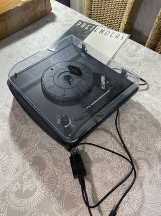 Tocadiscos Auna Nostalgy Negro