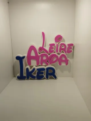 Nombres personalizados con estilo Disney