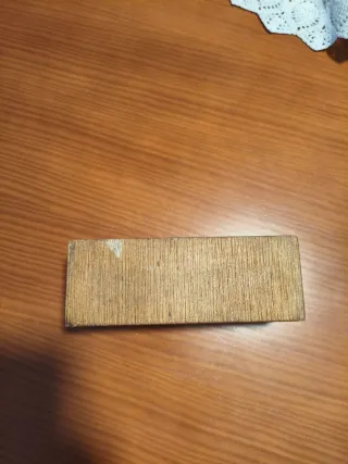 Juego de Dominó con caja de madera, 28 fichas.