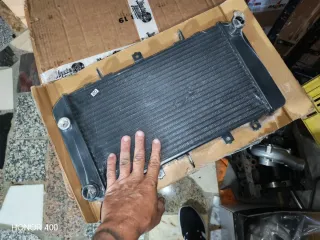 Radiador de agua para moto