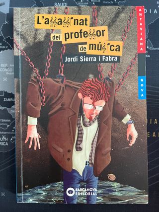 Libro “L'assassinat del professor de música”