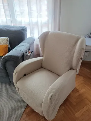 Sofá de 3 plazas gris