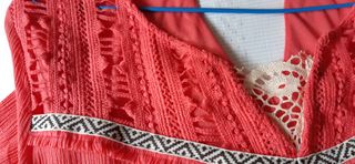 Vestido Caftán Algodón Talla 42-44