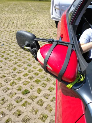 Espejo retrovisor caravana