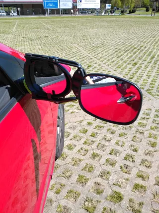 Espejo retrovisor caravana