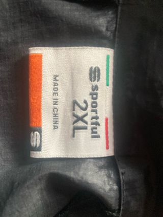 Chaqueta cortavientos Sportful T-XXL