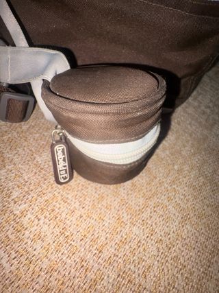 Bolso de bebé marrón chocolate Bebédue