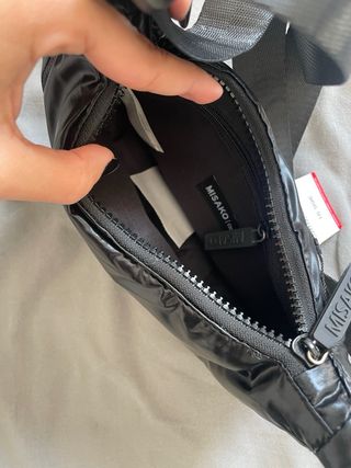 Bolso de hombro Misako negro