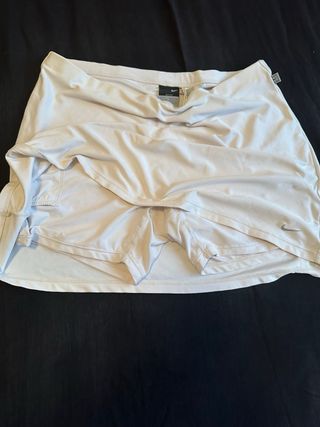 Falda pantalón Nike tenis blanca