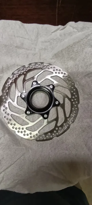 Pareja discos Freno Shimano SM-RT30 160 y 180mm