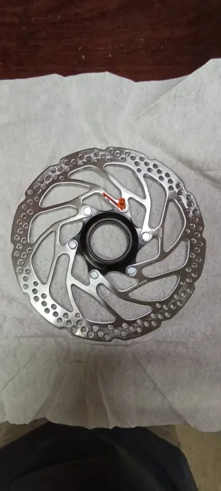 Pareja discos Freno Shimano SM-RT30 160 y 180mm