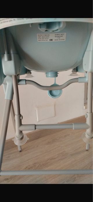 Bañera Bebé Chicco Bubble Nest Azul