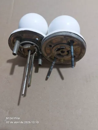 Pomo puerta blancos