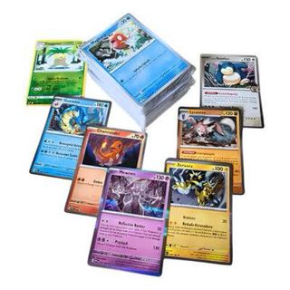Lote 100 Cartas Pokémon Coleccionables