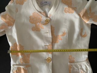 Chaqueta Vintage Carolina Herrera Lino