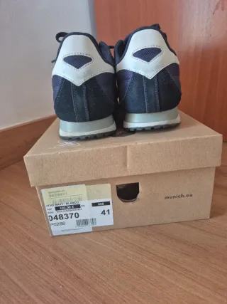 Zapatillas Munich Azul Marino