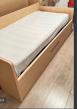 Cama nido de madera