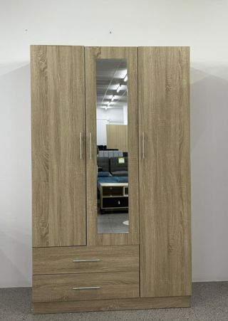 NUEVO ARMARIO 3P CON ESPEJO Y CAJONES