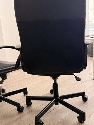 Silla de oficina IKEA RENBERGET Negra