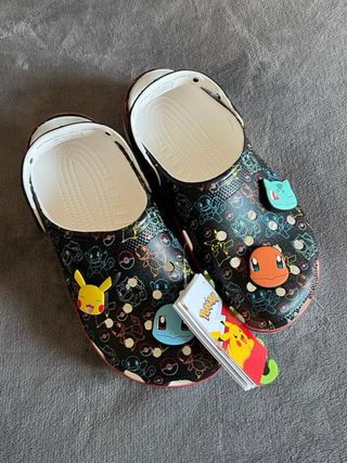 Crocs Pokémon Talla 41/42 Nuevas