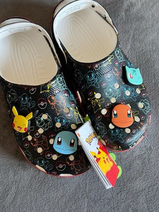 Crocs Pokémon Talla 41/42 Nuevas