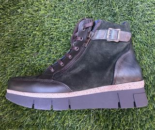 Botines Dorking Mujer Marrones/Verdes