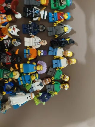 Lote de 40+ Figuras Lego Minifiguras