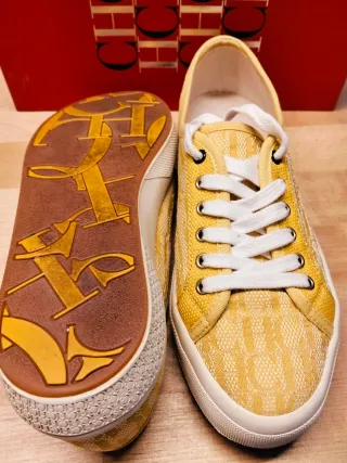 Zapatillas Carolina Herrera amarillas