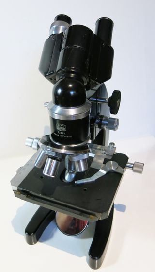 Microscopio PZO ML2 Polaco