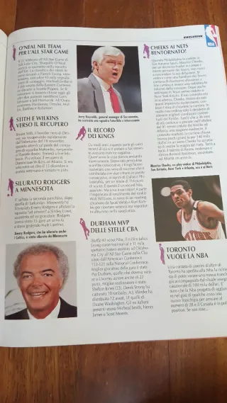 Super Basket n.3 1993 Scavolini Presente