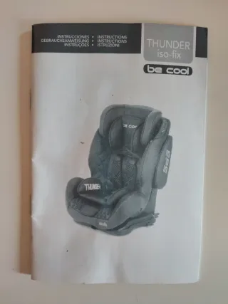Silla coche Be Cool Isofix Grupo 1-2-3