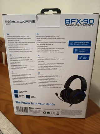Auriculares Gaming Blackfire BFX-90 PS5/PS4