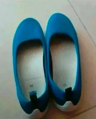 Scarpe basse blu tg. 39