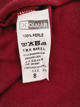 Cárdigan / chaqueta en perlé.