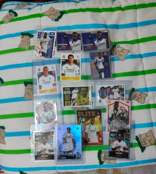 Cromos Real Madrid Vini Jr. Mbappé Endrick