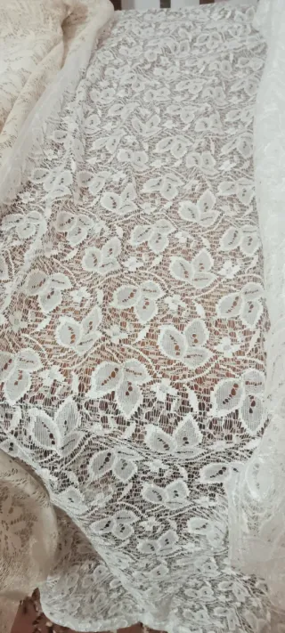 Telas de encaje para cortinas, mantillas, velos